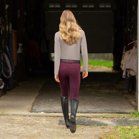 Equinavia Karolina Womens Leather Premium Equestrian English Horse Riding Tall Field Boots | Luxurious and Durable in Saudi Arabia