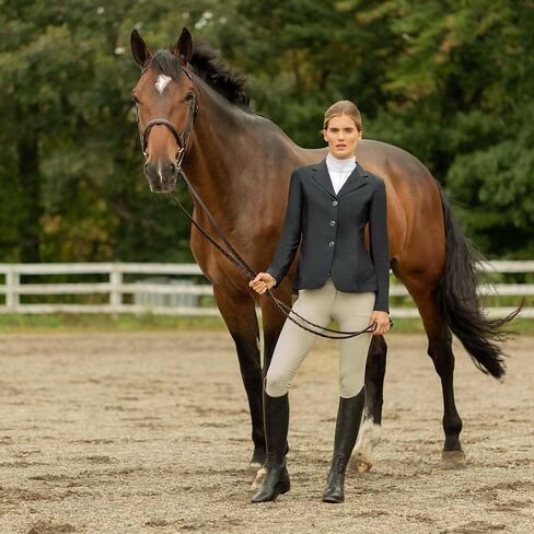 Equinavia Karolina Womens Leather Premium Equestrian English Horse Riding Tall Field Boots | Luxurious and Durable in Saudi Arabia