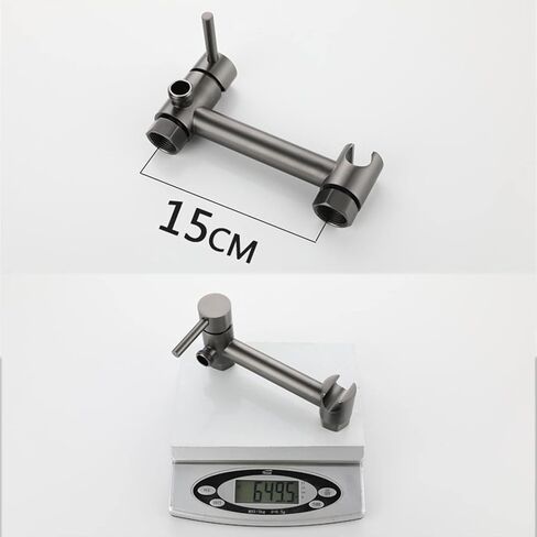 Sprayer Brass HandheldSprayer for Toilet Gun Gray Portable Baby Cloth Diaper Sprayer for Hot and Cold Water PortableFaucet withHose for Feminine Wash, Pet Washing,B(B) in Saudi Arabia
