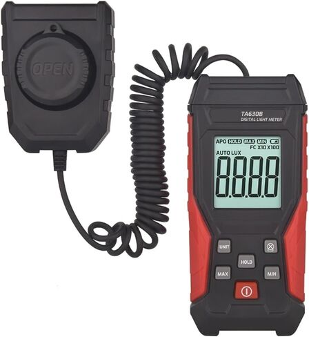 LIAMOS Lighting Engineering Digital Luxometer Professional Handheld Light Meter High Accuracy Luxmeter Illuminometer Photometer,Accurate Testing(TA630B) in Saudi Arabia
