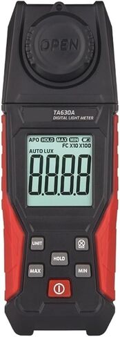 LIAMOS Lighting Engineering Digital Luxometer Professional Handheld Light Meter High Accuracy Luxmeter Illuminometer Photometer,Accurate Testing(TA630B) in Saudi Arabia