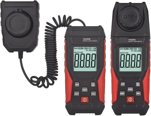 LIAMOS Lighting Engineering Digital Luxometer Professional Handheld Light Meter High Accuracy Luxmeter Illuminometer Photometer,Accurate Testing(TA630B) in Saudi Arabia