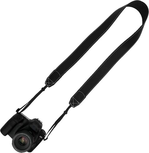 Classic Leather Camera Strap, Shoulder Strap, Genuine Leather Neck Strap for DSLR/SLR in Kuwait