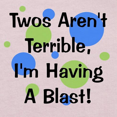 CafePress Twos aren't Terrible Toddler T Shirt Cute Toddler Graphic Tee, 100% Cotton in Kuwait