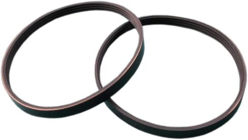 2 Pack New 4PJ373 4 Rib Drive Belt For Stanley Bostitch Husky Air Pump Compressor Made in USA in Saudi Arabia