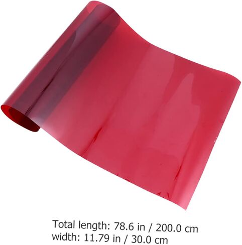 Angoily Professional Light Gels Set Red Tint Film for Photography Video Filmmaking in Saudi Arabia