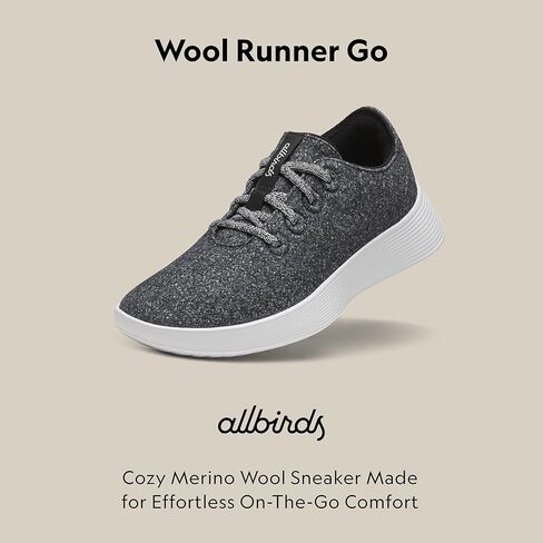 Allbirds Women's Wool Runner Go, Breathable Merino Wool Sneakers in Kuwait