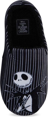 Disney Ladies Nightmare Before Christmas Slippers - Ladies Classic Jack Skellington Slip On House Slippers Slip On Slides Shoes in Saudi Arabia