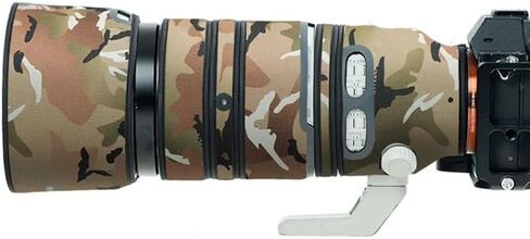 Waterproof Camera Lens Coat for Sony FE 100-400mm F4.5-5.6 GM OSS,Camera Camouflage Rain Covers Lens Protective Sleeve (Dry Grass Camouflage) in Kuwait