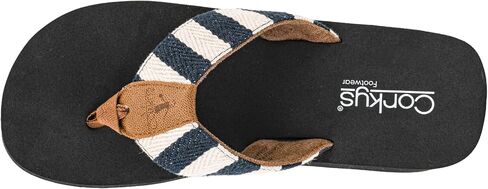 Corkys Footwear Women's Take A Dip Flip Flops - Featuring a Stylish V-Strap Design and a 2.5-Inch Platform, Blending Casual Elegance with Ultimate Comfort in Saudi Arabia