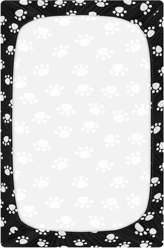 Cowgirl Western Vintage Crib Sheets Soft Breathable Fitted Baby Crib Sheets Mattress Cover for Girl Boys, 52" x 28" x 9" in Kuwait