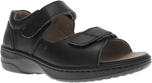 Propet Womens Gemma Footbed Casual Sandals Casual - Black in Saudi Arabia