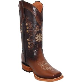 Womens Western Cowboy Boot Square Toe