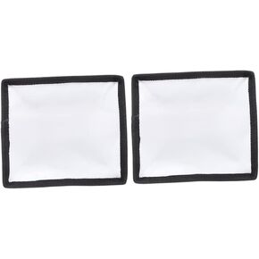 2pcs Soft Flash Diffuser for Photography Lightweight Portable Softbox Cover for Indoor and Outdoor Shooting Photography Enthusiasts