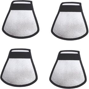 4Pcs Portable Camera Flash Reflector Light Diffuser for Photography Compact Durable for Indoor Outdoor Use Harsh Shadows for Professional Results