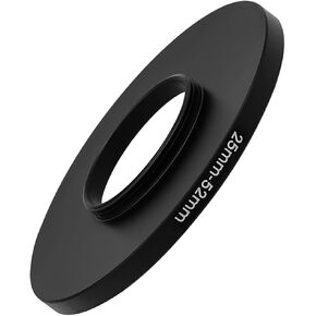 25-28/37/46/52mm Step Up & Step Down Rings Adapter for Lens and Filter 25-28 Filter Adapter Ring 25mm Lens to 28mm Filters
