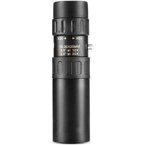 Monocular Telescope, Original Binoculars Nikula 10-30x25/PF-003 Zoom Monocular Telescope Pocket Binoculo Optical Prism Scope for Adult Bird Watching Outdoor Travel