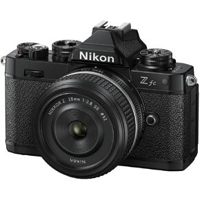 Nikon Z fc DX-Format Mirrorless Camera Body w/NIKKOR Z 28mm f/2.8 (SE) (Black)