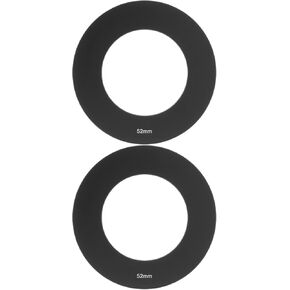2PCS Filter Holder Ring 58 MMM متوافق مع سلسلة COKIN P ، Black