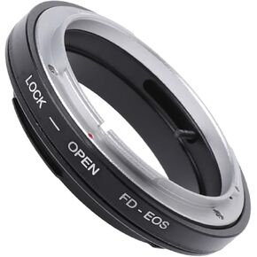 Camera Lens Mount Adapter, FD Lens to EOS EF Camera Adapter for Canon