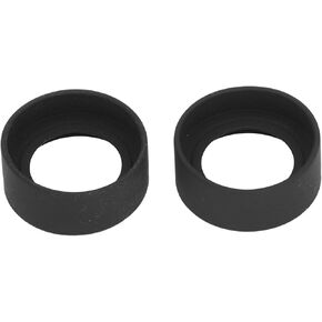 2 Pcs Stereo Microscope Eyepiece Eyeshields Rubber Flat Angle Eyepiece Guard for 40‑42mm Interface