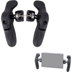Nitze Side Handle Kit for SmallHD Monitor, with 1/4" Locaiting Pins for SmallHD Standard and Shoulder Strap Slot, Supports 360° Adjustment - PA32F