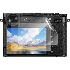 2-Pack Screen Protector for Fujifilm GFX100RF- Soft PET Film for Fujifilm GFX100RF Digital Camera, Anti-Scratch, Anti-Fingerprint, HD Clear Film