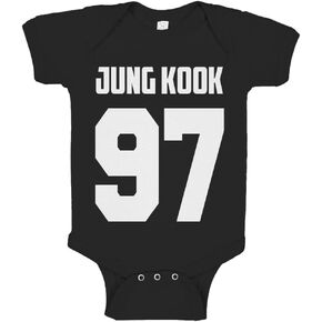 Baby Romper Jung Kook 97 100% Cotton Infant Bodysuit
