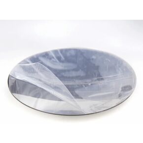 1pc Plastic Parabolic Mirror Concave Mirror 10 15 20cm UV Focusing Mirror Protection Solid Reflective Concave Mirror(15cm)