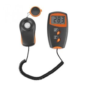 Illuminance Meter, Solar Light Monitor, Suitable for Farm Shopping mall Ambient Light Monitoring Portable illuminance Meter UV Radiation Meter