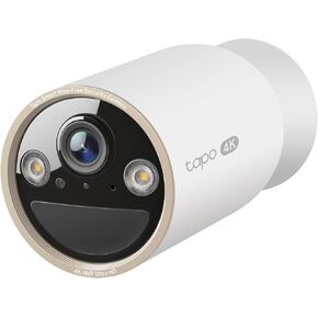 Tapo 4K Ultra HD Outdoor Battery Security Camera – Up to 200 Day Battery, Free Person/Vehicle Detection, Starlight Color Night Vision, Works w/Alexa and Google Home, MagCam 4K