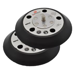 RSP33 5 inch Diameter - 5/16 inch-24 UNF Threaded Shaft Hook and Loop Sander Pad with 5 Vacuum Holes Replaces Porter Cable 15000 2 PER Pack