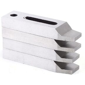 4PACKS Wire EDM Fixture Board Stainless Jig Clamping Leveling M8x1.25 Screw Tool,Adjustable & Easy to Use Joinery Woodworking Tool