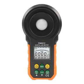 Light Meter Photography Digital Light Meter Integrated Light Meter Handheld Light Meter PM6612L/PM6612 Lux/Fc Light Meter Environmental Tester(Pm6612)
