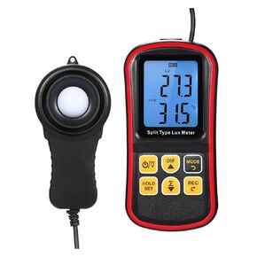 Anemometer Digital Meter BT Photometer Meter LCD Handheld Illuminometer Luminometer Light Meter with Data Hold Mode