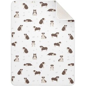 Swaddle Blanket for Labrador Retriever Dogs Baby Receiving Blanket Muslin Baby Swaddles Soft Cotton Breathable Nursery Blankets for Unisex Boys and Girls 30x40 Inch