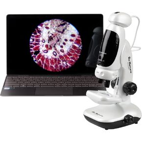 Kenko STV-451M II Digital Microscope, Do/Nature Digital Microscope, 50/100/200x, 200x, 2 Megapixel CMOS, USB Connection, Windows 10 Compatible, 207406