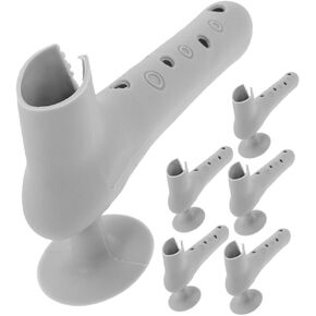 6pcs Door Handle Cover Heat Antifreeze Protector for Boys and Girls Safety Easy Installation Shaped Handles Innovative Design Opening Grey -Collision Gloves