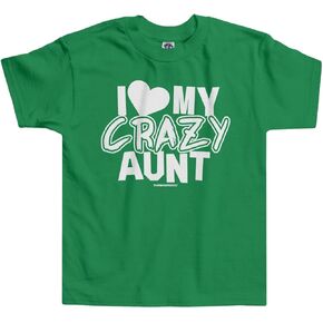 Threadrock Little Boys' I Love My Crazy Aunt Infant/Toddler T-Shirt