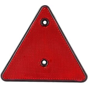 Red Reflector Triangle High Tranbability Trailer RV Truck Safety Warning