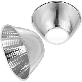 2Pcs LED Light Reflector Cup Flashlight Accessory for Enhanced Lighting Compact and Portable Reflector Ring for Flashlight for Outdoor and Emergency Use