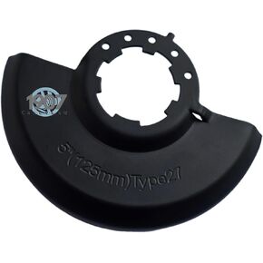 43-54-1221 Type 27-5"" (125mm) Angle Grinder Blade Guard Fits For Milwaukee 2686-20, 2880-20 & 2881-20 Angle Grinders, Black
