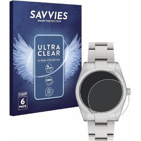 6 حزمة شاشة واقي متوافق مع Rolex Oyster Perpetual 34 Protection Film Clear