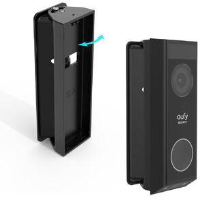 Holaca Doorbell Bracket Mount for Eufy Security Video Doorbell E340, Angle(0-35 Degree) Adjustment Adapter Mounting Plate Bracket Wedge Kit