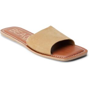 BEACH by Matisse Womens Bali Slide Flat Casual Sandals Casual - Black in Saudi Arabia
