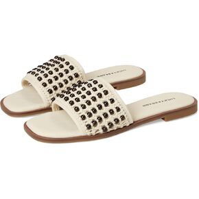 Lucky Brand Women's Gidya Beaded Flat Sandals