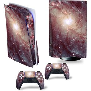 Galaxy Skins Compatible with Ps5 Disc Edition Controllers with Anti-Slip Features and Modern Design Vinyl Protection Stickers Starry sky-1897