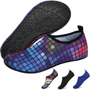 Water Shoes for Womens Mens Barefoot Aqua Yoga Socks for Pool Beach Surf Walking Water Park Boating Sports Water Shoes