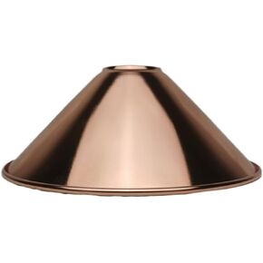 Lamp ShadeMetal lampshade Finished Iron Light Shade 4 Style Fixture Shades Metal Brushed Gold Bronze lamp Accessories(A Antique Gold)