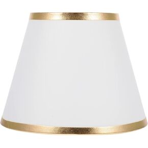 Lamp ShadePhnom Penh Fabric Light Bulb Home Decor(E14) for Table Lamps and Pendant Ceiling Lights(White)